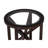 Glass Coffee Table with Solid Wood Base-458493444-443093452