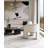 Pedroza 4-Light Black Metal LED Chandelier With White Diffusers