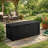 75 Gallon Outdoor Waterproof Resin Deck Box with Lockable Design for Patio Cushions, Pool Accessories-126170150