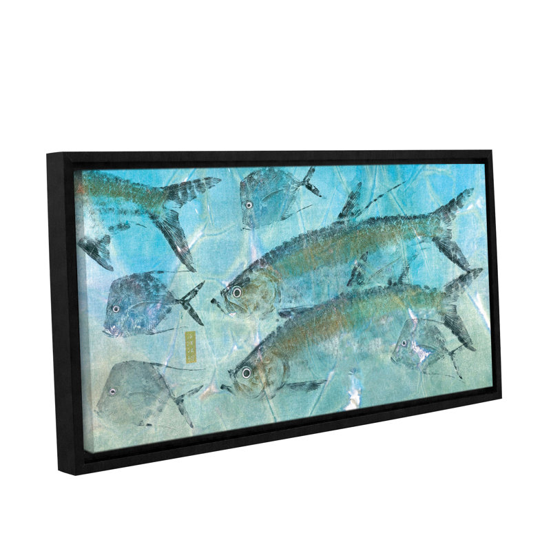 Tarpon Lagoon - reproduction sur toile, H 6 po x l 12 po x P 2 po