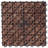 Vifah 11 " L x 11 " W Solid Wood Deck Tile Kit