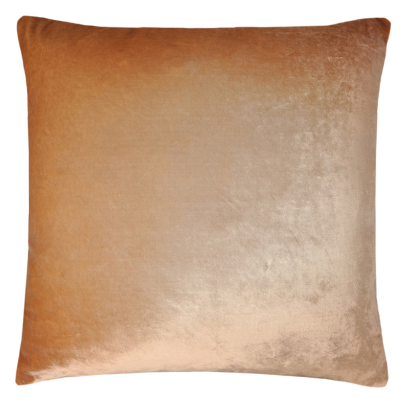 Square Pillow Cover & Insert, Gold Beige, Square 22"