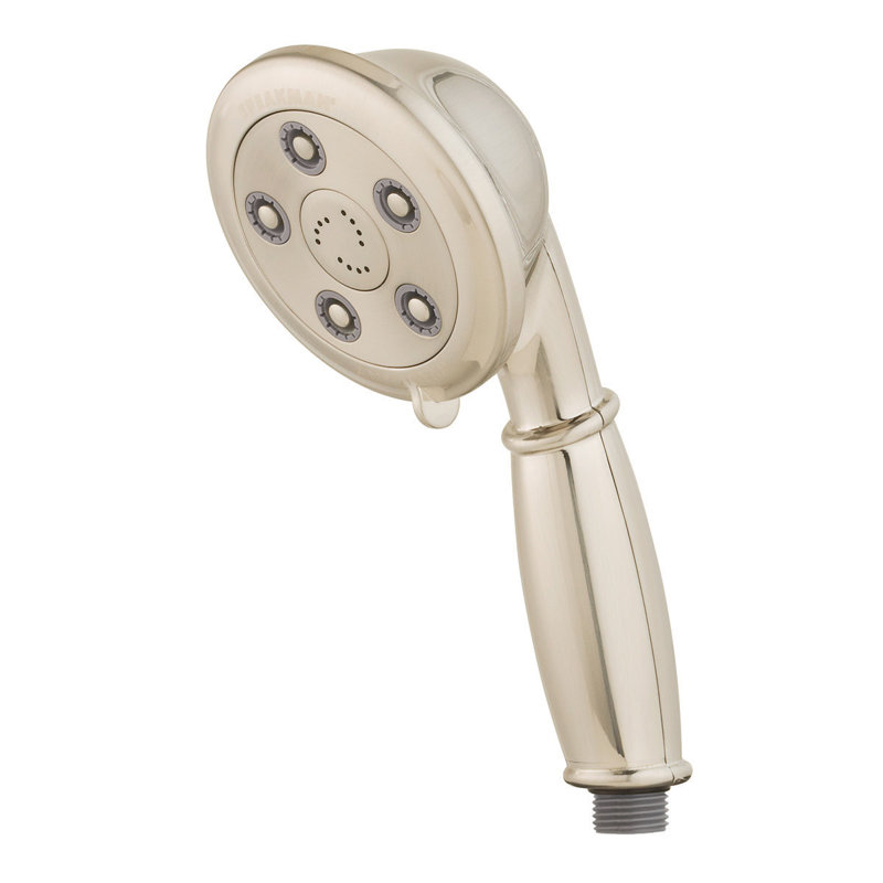 Alexandria Multi Function Handheld Shower Head, Brushed Nickel