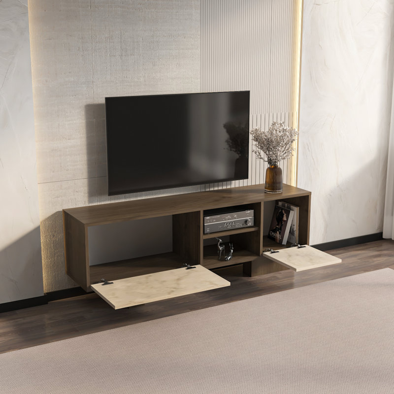 Deivin TV Stand for TV's up to 59'', Black