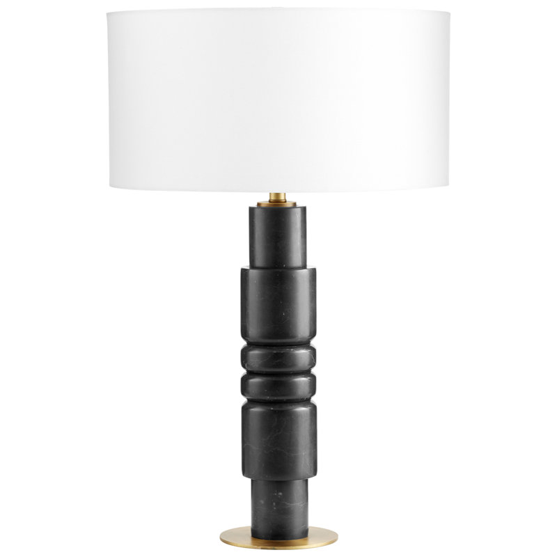 Lampe de table noire 31,5 po Dubois