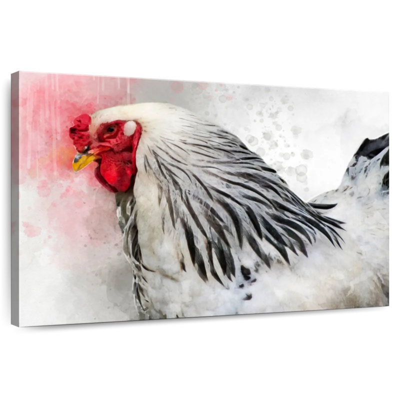 Brampt Brahma Rooster, 30" H x 45" W