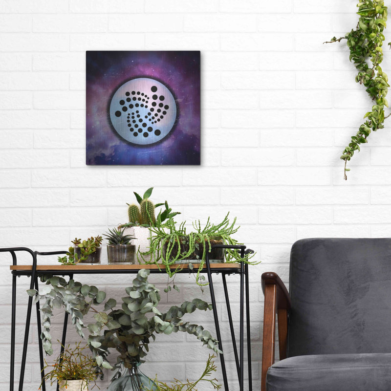 IOTA Crypto Universe 'par Portfolio, H 12 po x l 12 po