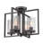 Kuhle Glass Semi Flush Mount