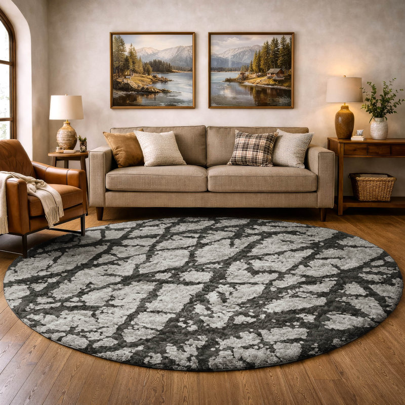 Tapis craquelé de première qualité ADS501, Doré, 10 pi x 14 pi