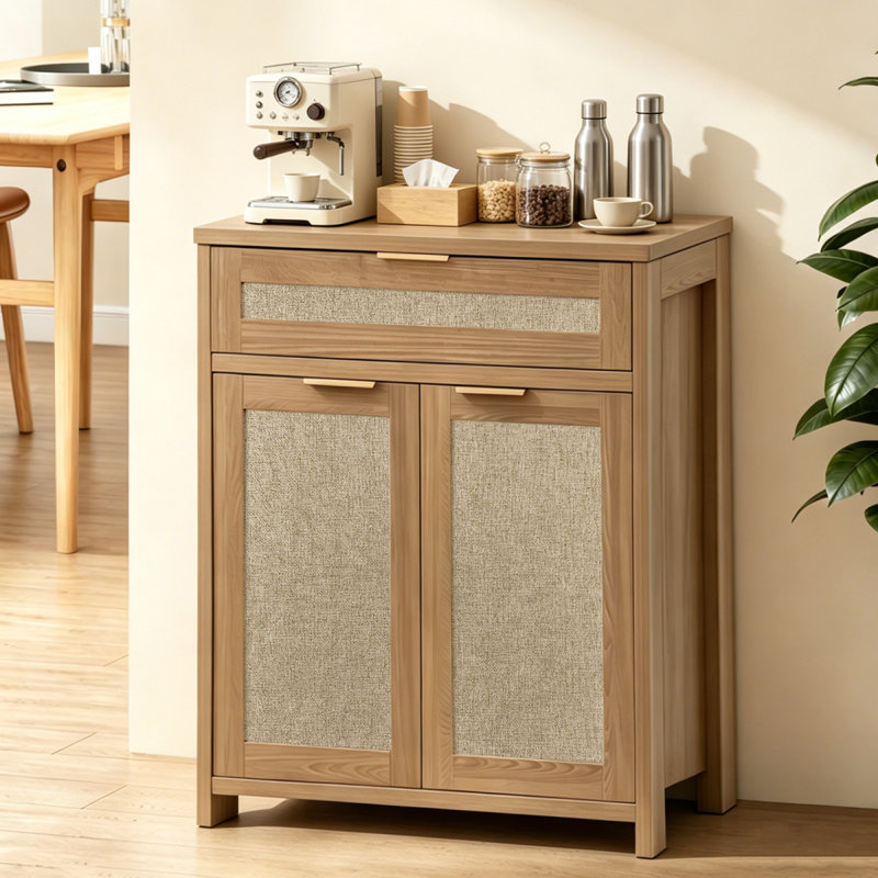 Rattan Sideboard Buffet Cabinet