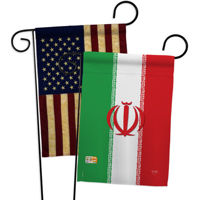 Double Sided 18.5'' H x 13'' W Polyester Garden Flag