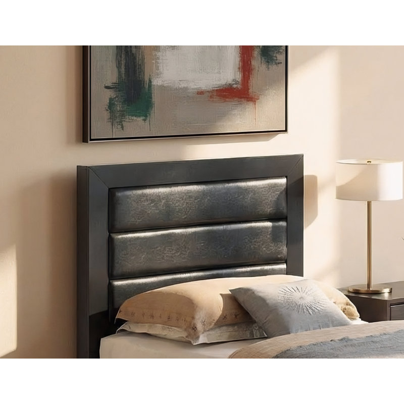 Ensemble de 2 lits simples Imatra, Lit simple, Noir