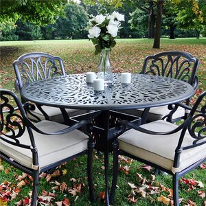 Annecorinne Metal Dining Table Top