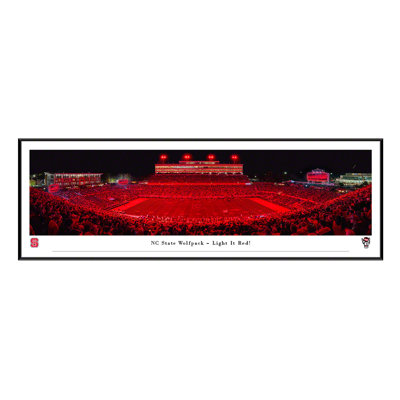 " NC State Wolfpack - Light It Red! " by James Blakeway