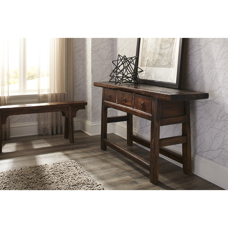 Peasant Solid Wood Dining Bench