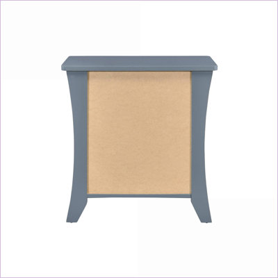 Gray Rectangular Composite Wood Coffee Table for Living Room with 2 Drawers &amp; Open Storage, Space-Saving &amp; Easy Assembly