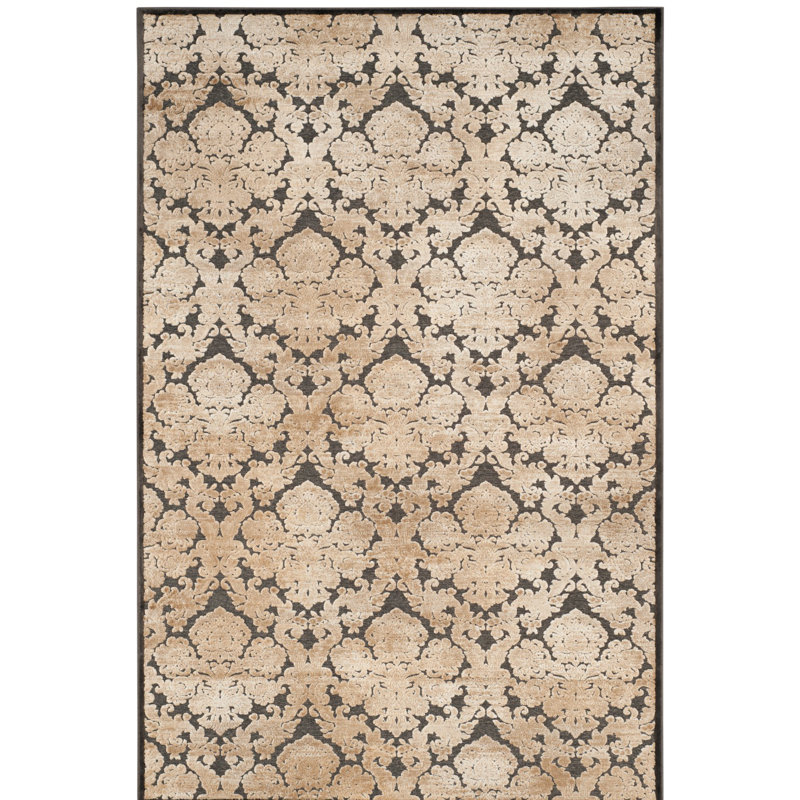 Tapis damassé en viscose Martha Stewart, Rectangle 5 pi 1 po x 7 pi 6 po