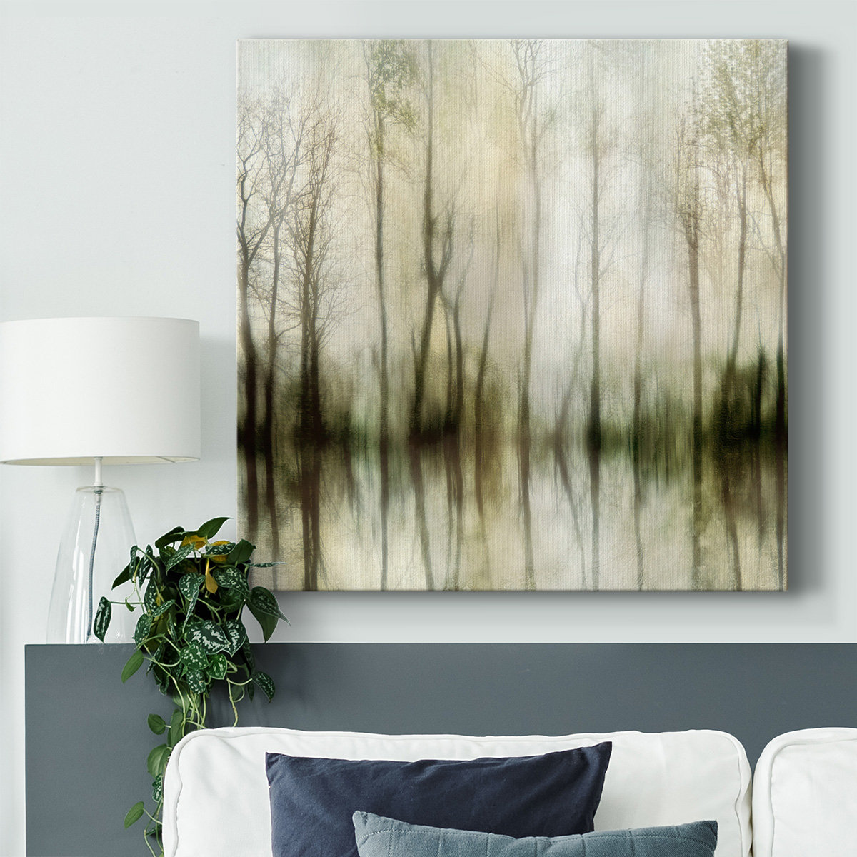 Millwood Pines Misty On Canvas Print | Wayfair