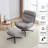 Beric Upholstered Swivel Accent Chair with Ottoman-358003671