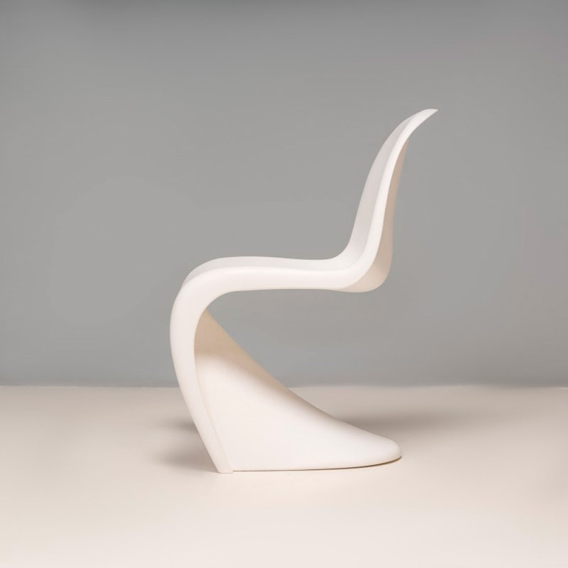 17'' H Stacking Side Chair, White