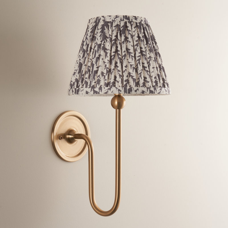 Santiago Armed Sconce, Green, 37cm H x 20cm W x 22cm D