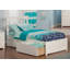 Lit plateforme en bois massif avec pied de lit et tiroirs de rangement Huntsville-1245553947-1245553922