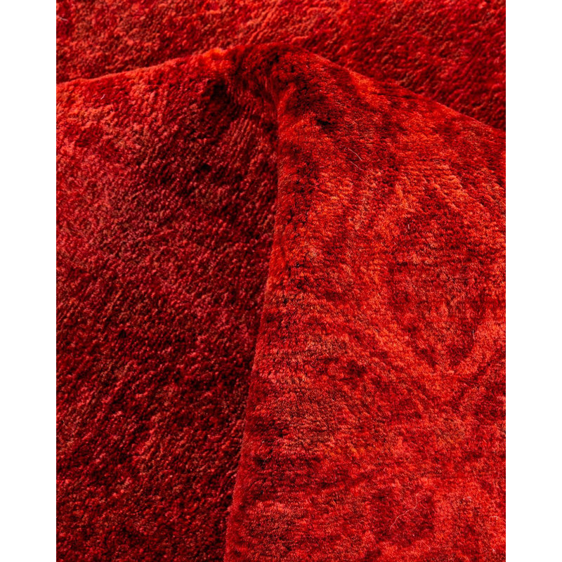 Overyed One-of-a-Kind Rectangle 3'1" X 5'2" Hand Knotted Area Rug