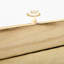 Cloison de séparation à 4 panneaux pour la chambre à coucher - Paravent d'intimité portable en bois de 5,6 pi, paravent naturel avec cadres,