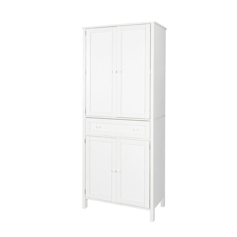 Garde-manger de 70,87 po de hauteur, armoire de rangement, armoire de cuisine, tiroir et tablettes réglables, pour la cuisine, la salle à manger