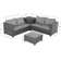 Wicker Modular Outdoor Conversation Set Of 4