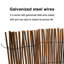 2ft Rolled Wood Fence – Garden Privacy Screening for Outdoor Spaces