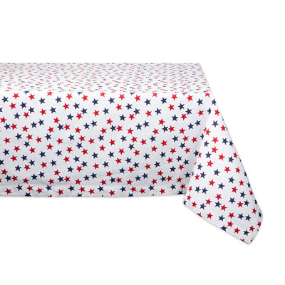 Americana Stars Printed Tablecloth