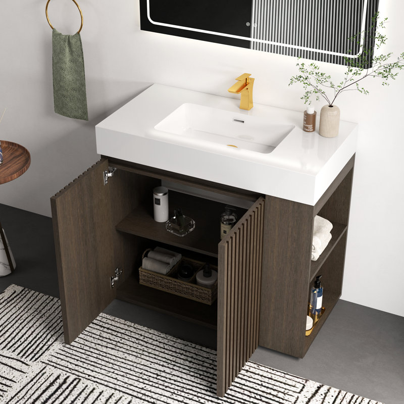 Meuble-lavabo simple 36 po Modern