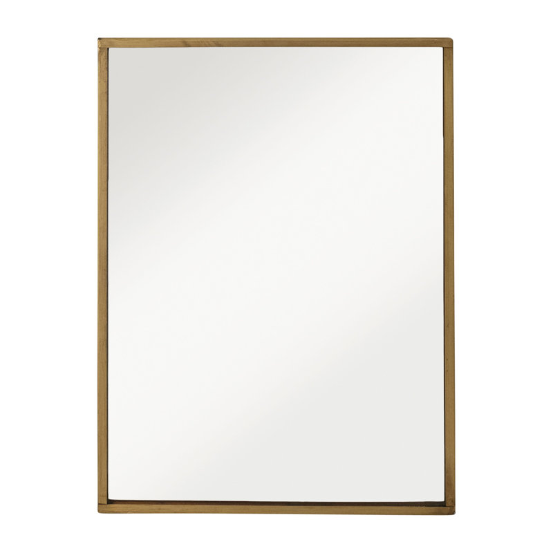 Rectangular Accent Standing Mirror, 7.75" H x 5.75" W x 3.25" D