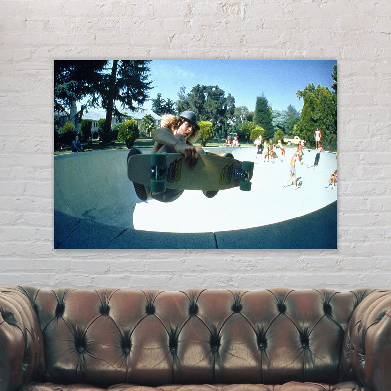 Dani Alva Dogtown And Z Boys Skateboarding - Wrapped Canvas Print, 41cm H x 61cm W x 4cm D