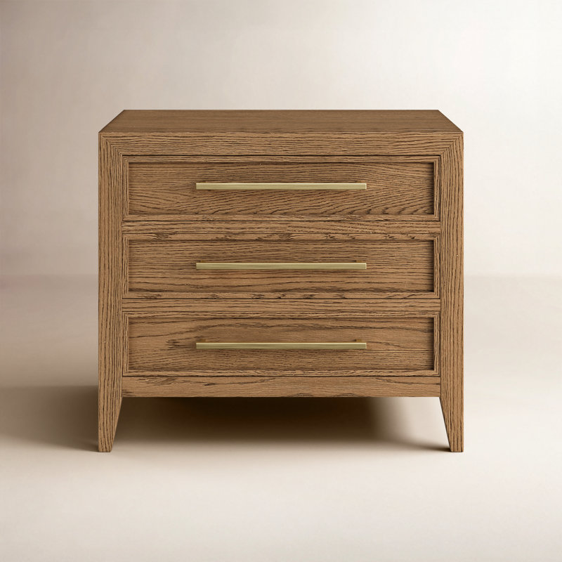 Adley 3-Drawer Nightstand