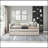 1Pc Daybed With Trundle Fabric Upholstery Wooden Frame Modern Home Furniture-935646611