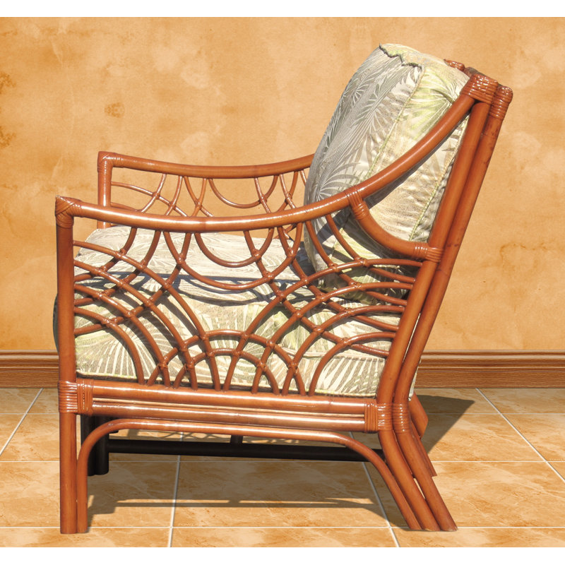 Rainey Upholstered 56.5'' Loveseat, Brownwash, Sandstone 100% Polyester