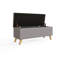 Caver 98cm Wide Rectangle Solid Colour Ottoman with Storage-35859914