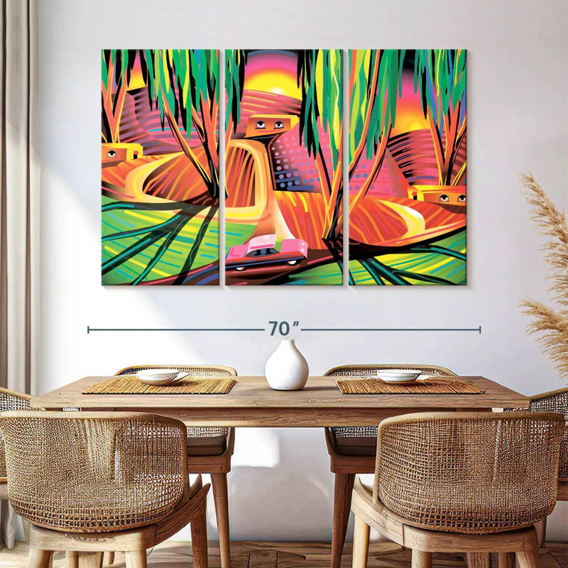 Van Gogh Congo, 42" H x 65" W
