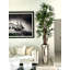 Lady Faux Palm Tree in Metal Planter-1347869573-1347869578