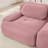 Boneless 117.3" Oversized Upholstered Corduroy Sofa-1690349986