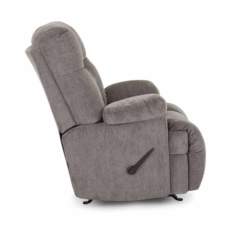 Back Snuggler Rocker Recliner, Light Brown