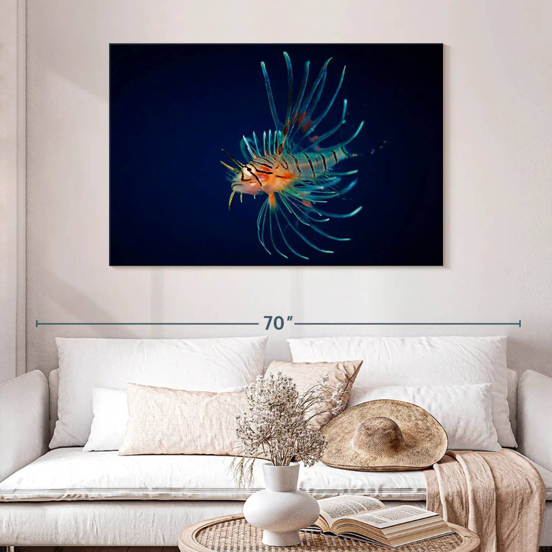 Brampt Colorful Lionfish, 32" H x 48" W