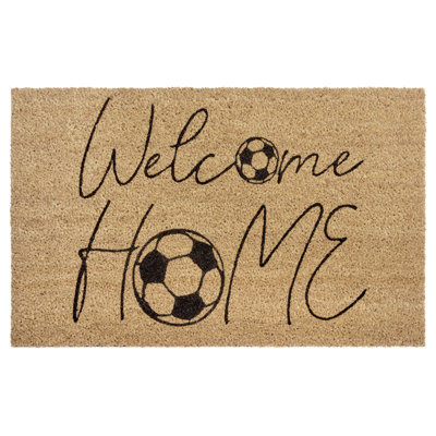 Mix Mats Welcome Home Soccer Doormat