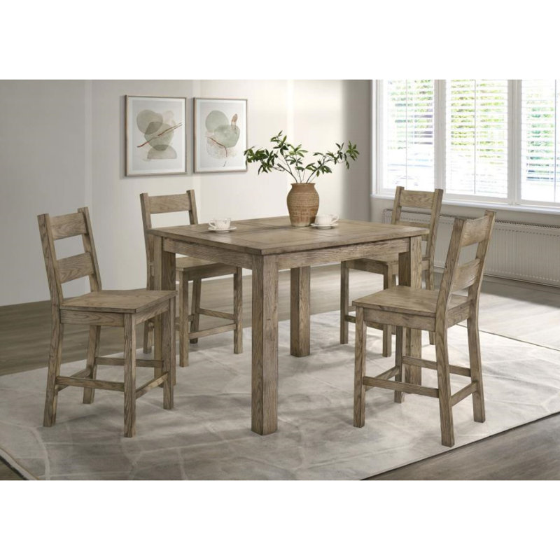 Elkton 5-piece Counter Height Table Set