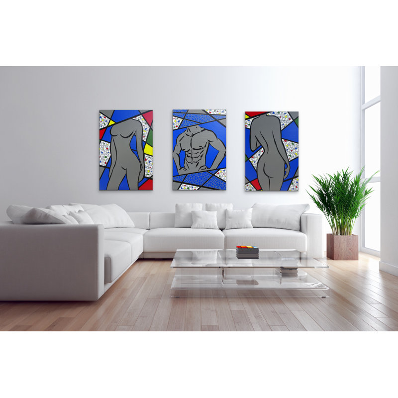 Peinture sur toile originale «The Beauty of Her # 1» par Anginette