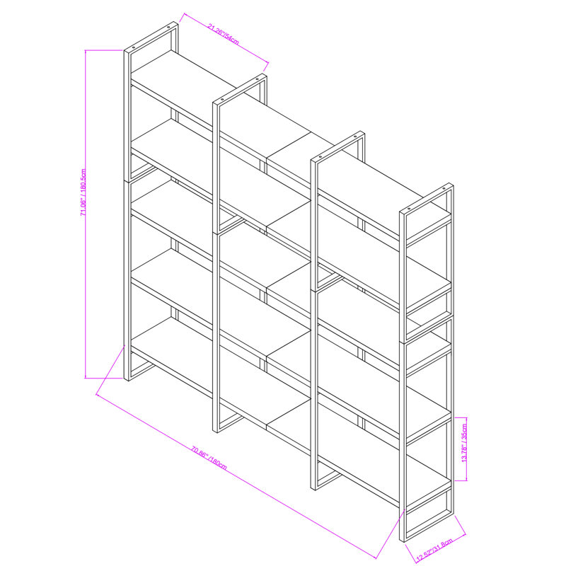Etagere Bookcase