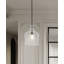 Luminaire suspendu en verre transparent