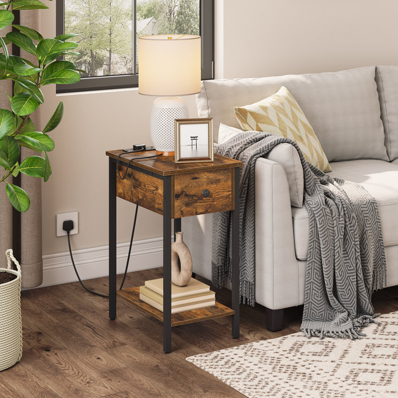 Side Table with Storage